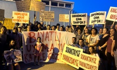 Bergamada yaşanan köpek katliamı protesto edildi