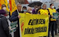 Dikili'de eğitim emekçileri haklarını aradı!