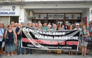 Dikili'de "savaşa hayır" konulu basın açıklaması yasaklandı!