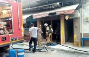 Dikili'de korkutan patlama: 1 ağır yaralı