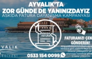 Ayvalık'ta "Askıda Fatura" dönemi!