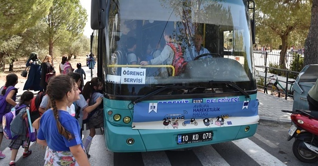 Edremit Belediyesinden ücretsiz servis