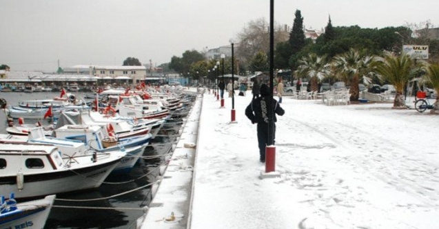 İzmir için kar uyarısı