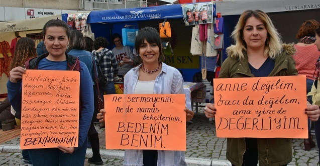 Bergamanın Emekçi Kadınları Meydanda