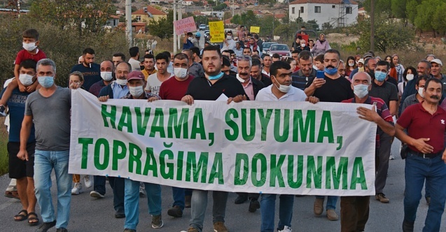 Dikili#039;nin Deliktaş Köyü quot;kum ocağıquot; istemiyor!