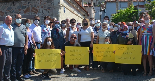 Bergama#039;da kamulaştırma isyanı! quot;Evlerimizi bırakmayızquot;