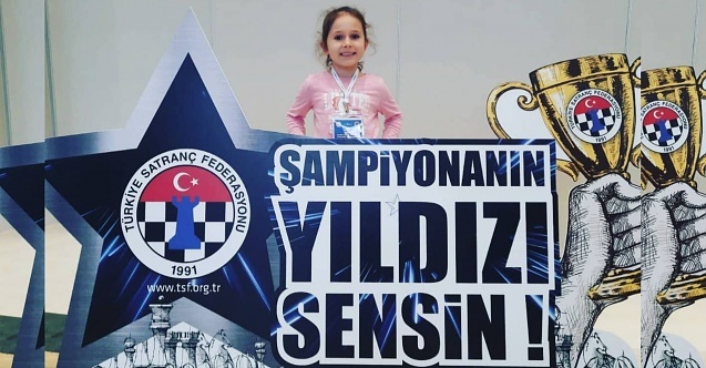 Türkiye Satranç Turnuvasının Bergamalı yıldızı!