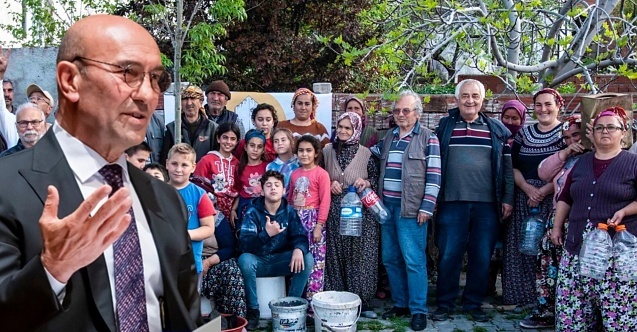 Tunç Soyer, Yaylayurt#039;un su sorununa sahip çıktı