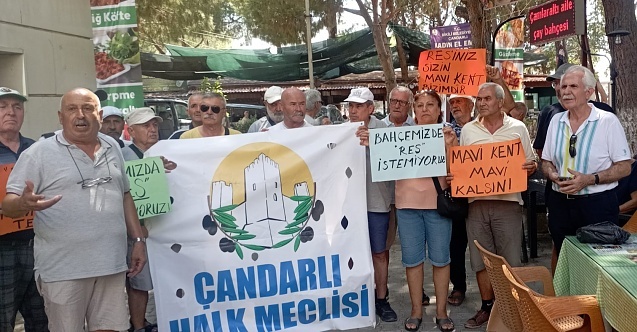 Dikili Çandarlıda halk RES için ÇED yaptırmadı!