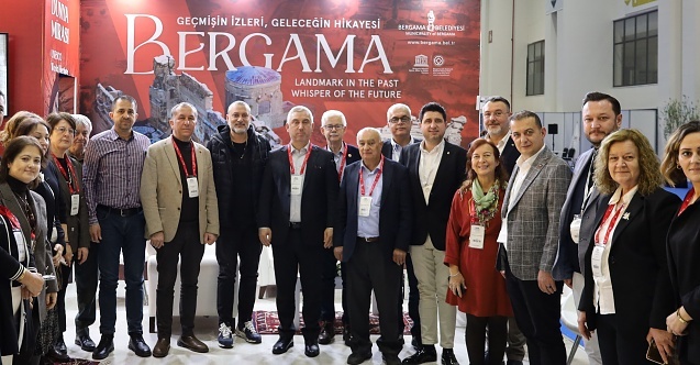 Türkiyenin en büyük turizm fuarında Bergamaya yoğun ilgi